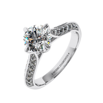 0.55 ct Cosmic Star Diamond Ring