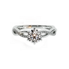 0.9 Carat Blissful Wave Diamond Ring