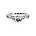0.9 Carat Blissful Wave Diamond Ring