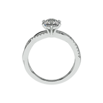 0.9 Carat Blissful Wave Diamond Ring