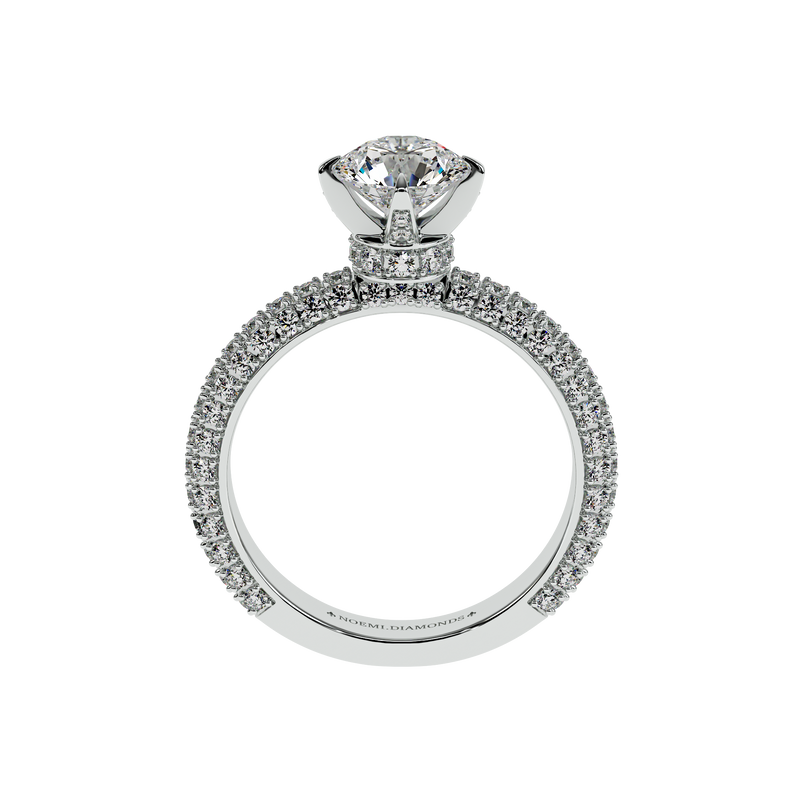 1.15 Carat Ember Arc Diamond Ring
