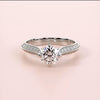 0.55 ct Cosmic Star Diamond Ring
