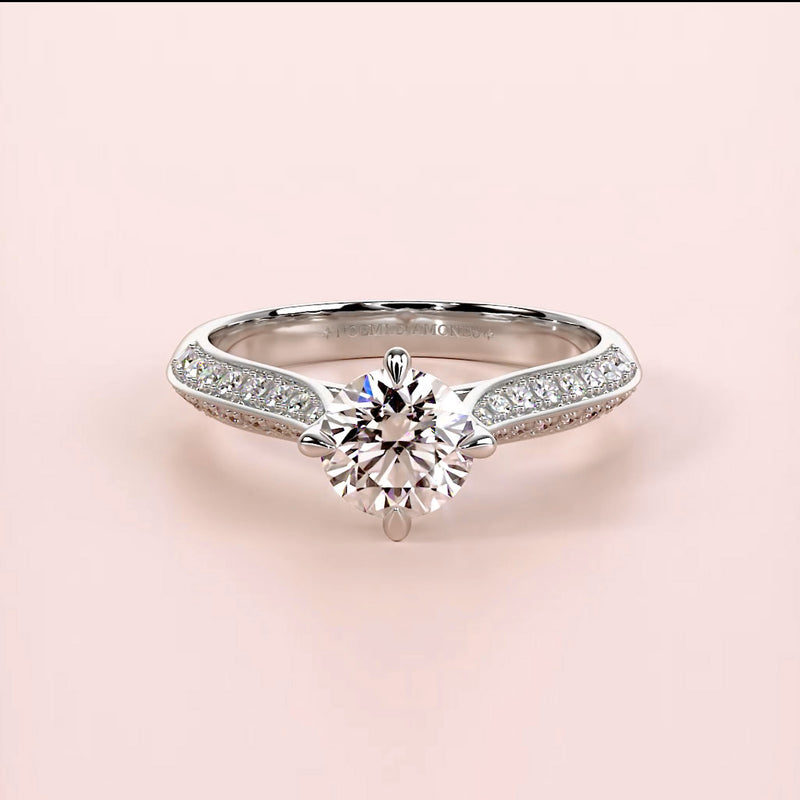 0.55 ct Cosmic Star Diamond Ring