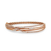 Flow Diamond overlapping Bracelet