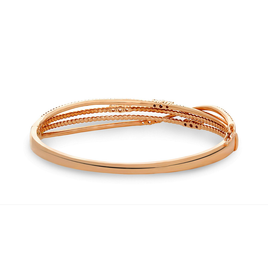 Flow Diamond overlapping Bracelet