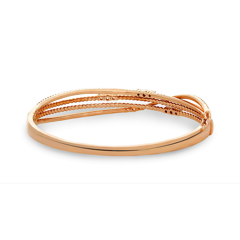 Flow Diamond overlapping Bracelet