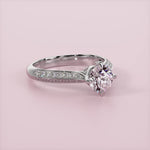 0.55 ct Cosmic Star Diamond Ring