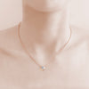 Pure Diamonds essential gold necklace with a 1.06 carat brilliant