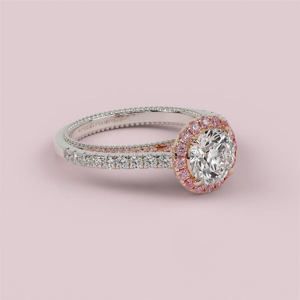 Anello con diamanti Emilia