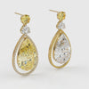 Bi-Colour 9 carat Diamond Sparklers