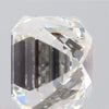 Diamond, Botswana, Asscher Cut, 2.03 carat, G, VS2