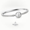 Bracciale con diamanti del Giardino del Buddha