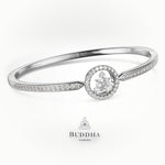 Bracciale con diamanti del Giardino del Buddha