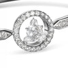 Bracciale con diamanti del Giardino del Buddha