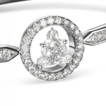 Bracciale con diamanti del Giardino del Buddha