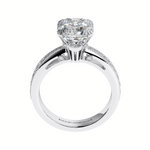 2 Carat Asscher Cut Diamond Ring