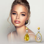 Bi-Colour 9 carat Diamond Sparklers