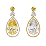 Bi-Colour 9 carat Diamond Sparklers