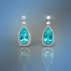 Noemi Diamonds 6 carat Paraiba earrings