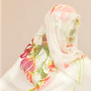 iDress-Silk Chiffon Scarf Glory Lily- Bridal