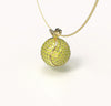 Kiki- Diamond tennisball pendant