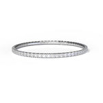 Bracciale in diamanti puri - Diamante di grandi dimensioni