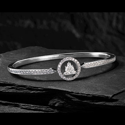Bracciale con diamanti del Giardino del Buddha