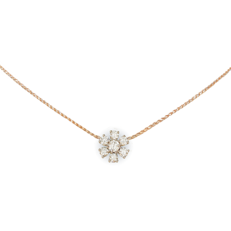 Lily Garden diamond necklace