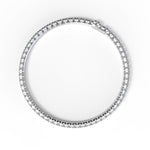 Bracciale in diamanti puri - Diamante di grandi dimensioni