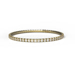 Bracciale in diamanti puri - Diamante di grandi dimensioni